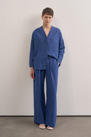 Linen V-neck Shirt