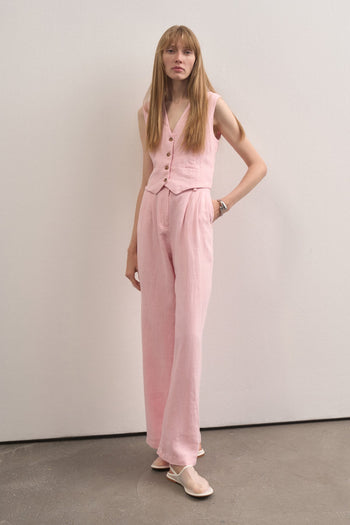 Linen Special Production Palazzo Trousers