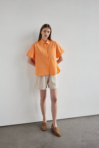 Short Sleeve Oversized Shirt