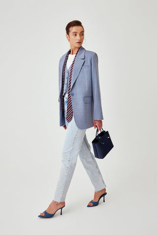 Olitte Edition Oversized Blazer Ice Blue