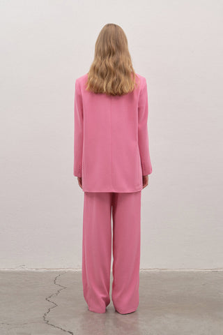Premium Helena Oversized Blazer Pink