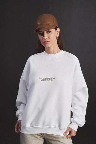 Basic Oversize Sweatshirt