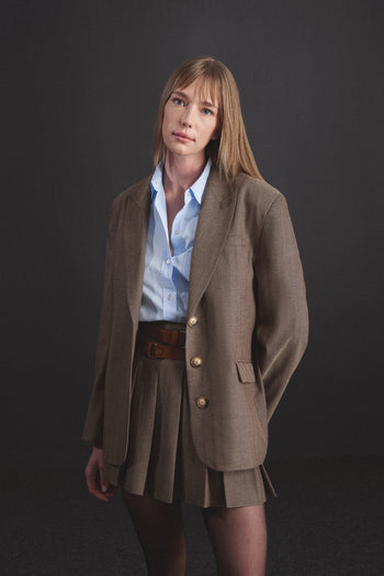 Limited Edition Oversized Coat Coffee Brown
