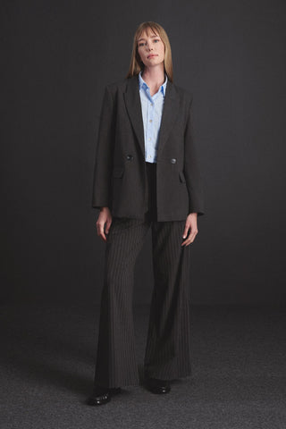 Limited Edition Striped Palazzo Trousers