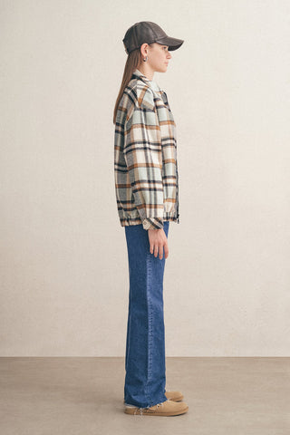 Oversized Flannel Jacket
