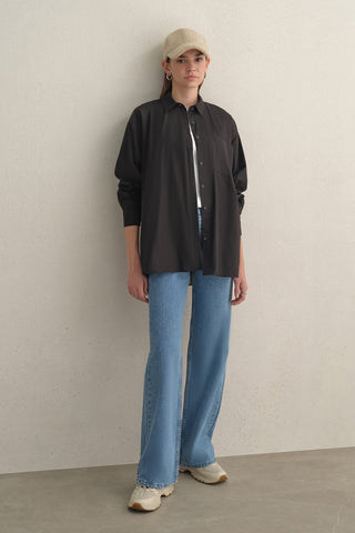 Oversised Poplin Shirt