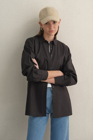 Oversised Poplin Shirt