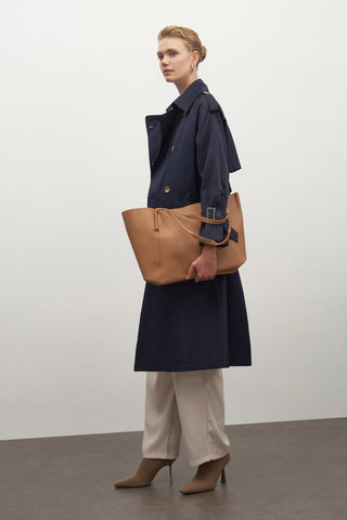 Private Edition Trenchcoat Navy Blue