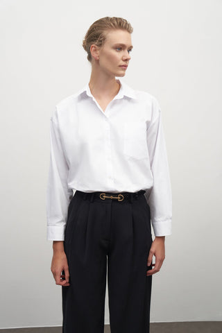Oversised Poplin Shirt