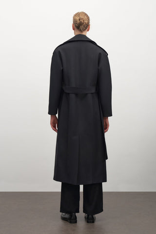 Maxi Scuba Jacket Dark