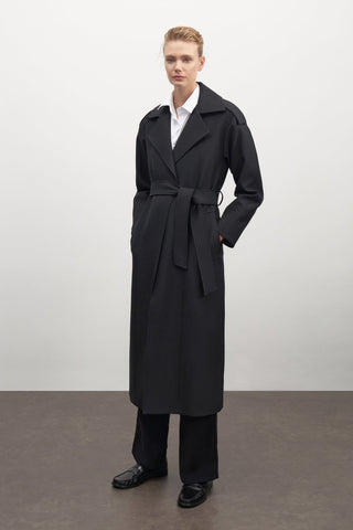 Maxi Scuba Jacket Dark