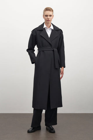 Maxi Scuba Jacket Dark