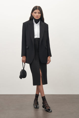 Midi Length Pencil Skirt