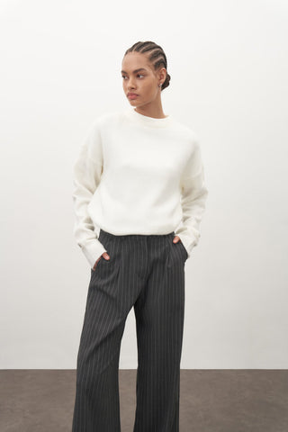 Limited Edition Striped Palazzo Trousers