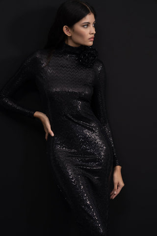 Design Sequin Midi Dress