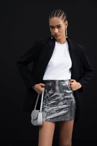 Design Sequin Mini Skirt
