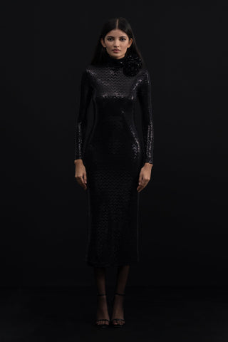 Design Sequin Midi Dress