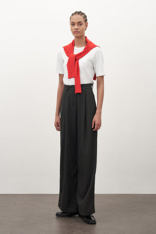Limited Edition Striped Palazzo Trousers