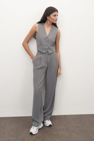 Grey Special Edition Palazzo Trousers