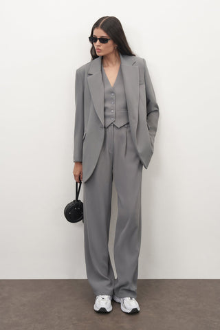 Grey Special Edition Palazzo Trousers