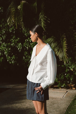 V-neck Design Shirt