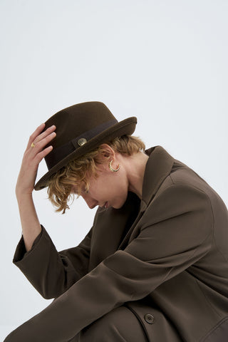 Special Edition Oversized Blazer Brown