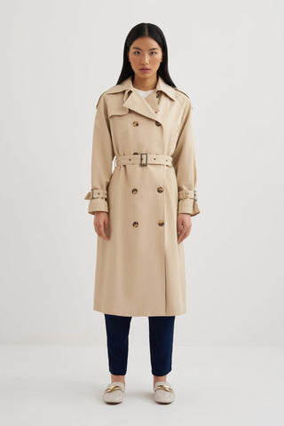 Private Edition Trenchcoat Ecru