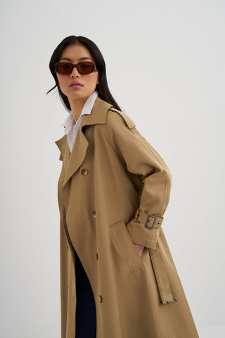 Private Edition Trenchcoat Camel